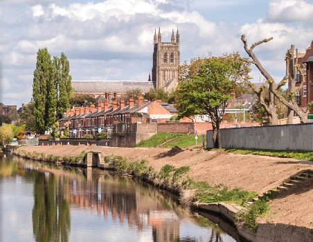 The river Severn