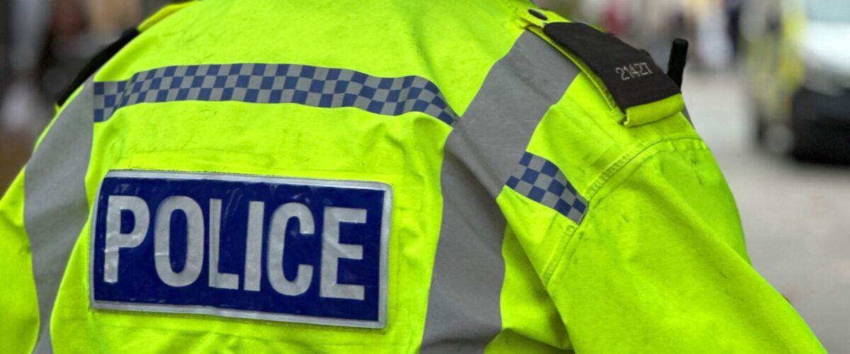 Generic image of police officer in Shrewsbury